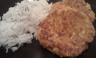 Hamburguesa de salmón