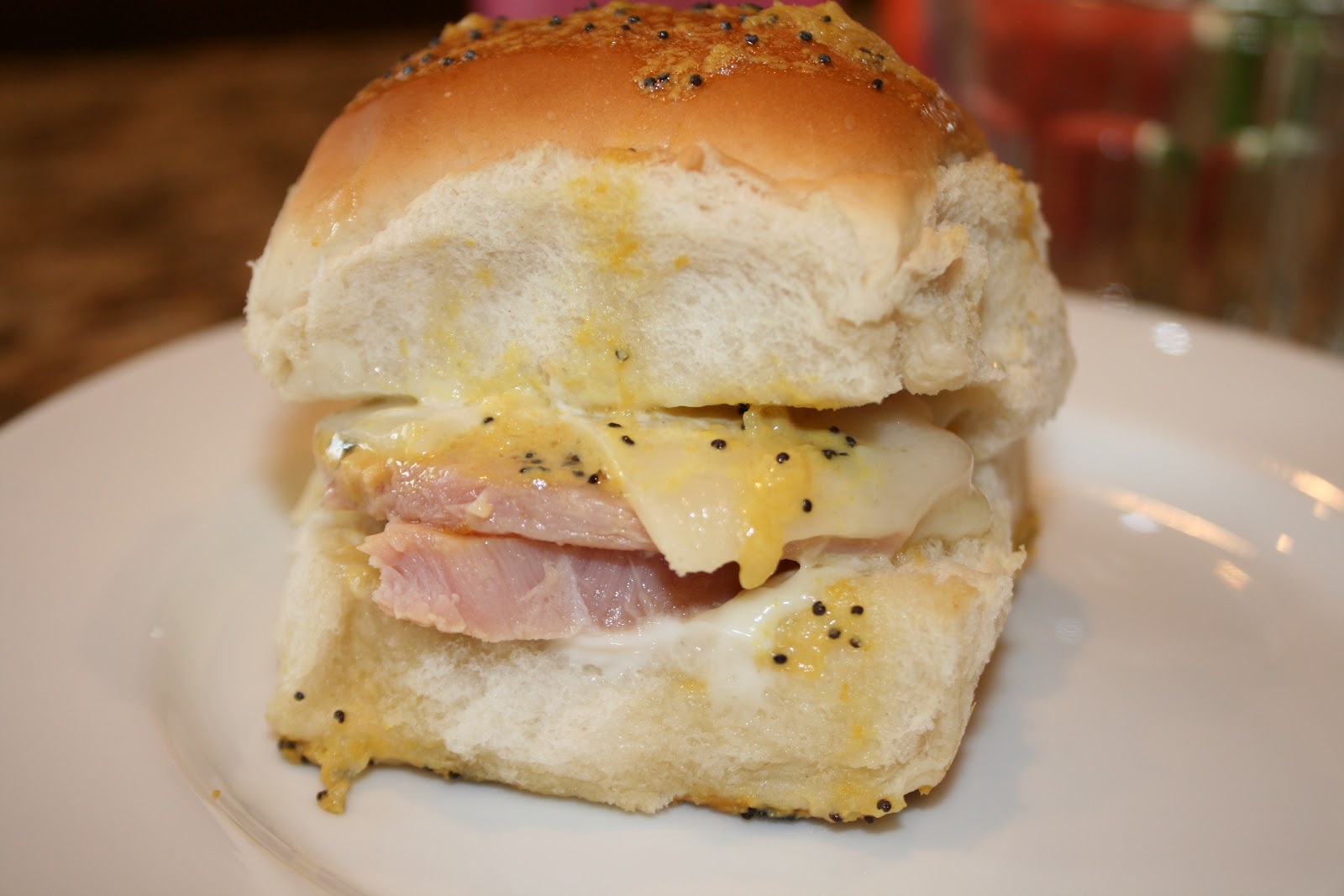 everything to entertain Ham and Cheese Sliders