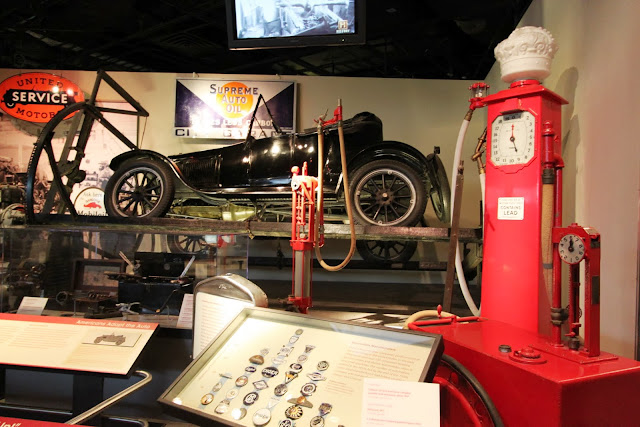 Vehicle workshop in the early days at National Museum of American History in Washington DC, USA Vehicle workshop in the early days at National Museum of American History in Washington DC, USA