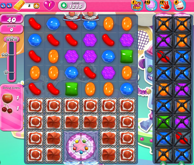 Candy Crush Saga 1215 Candy Crush Saga 1215