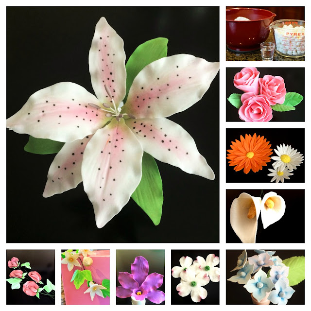 Frost Me Up Gum Paste Flower Tutorials