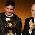 Messi Raih FIFA Ballon d'Or 2012