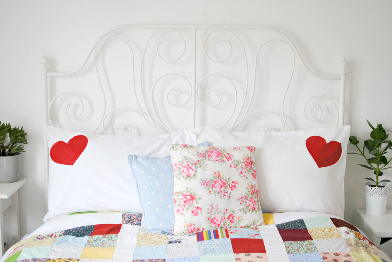 heart pillowcase DIY BURKATRON