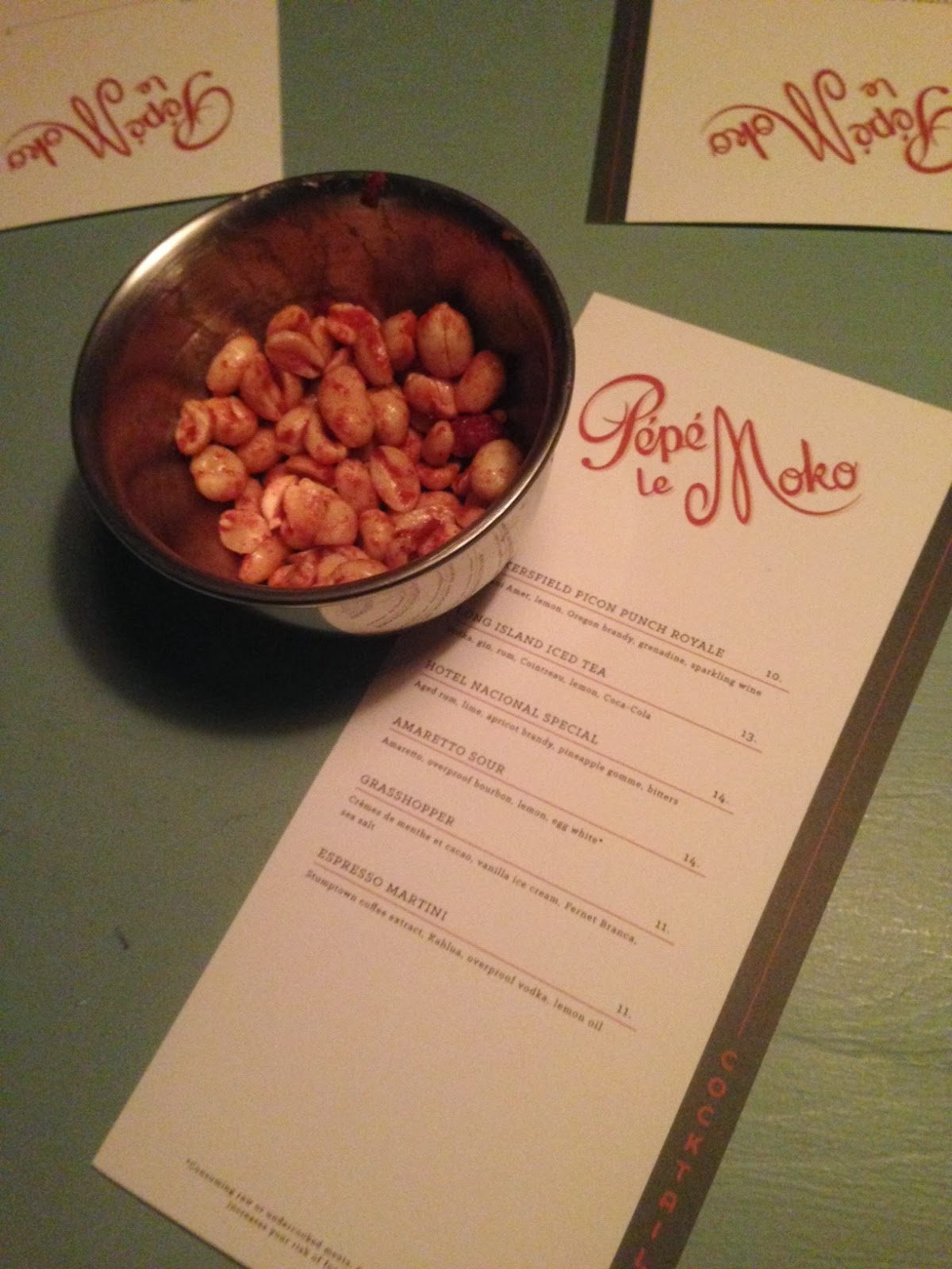 happy hour honeys Portland Bar Pepe Le Moko