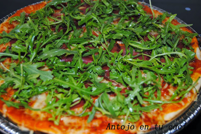 Pizza De Jamón Serrano Y Rúcula + 4 Posibles Masas
