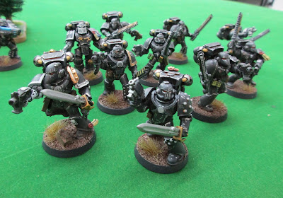 Horus Heresy, Warhammer 30k, Raven Guard, Betrayal at Calth, Dreadnought, Assault Squad