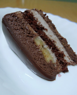 chocolate banana cake