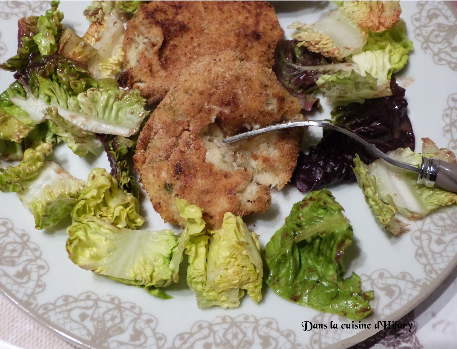 Dans la cuisine d'Hilary Crab cakes d'après une recette de Gordon