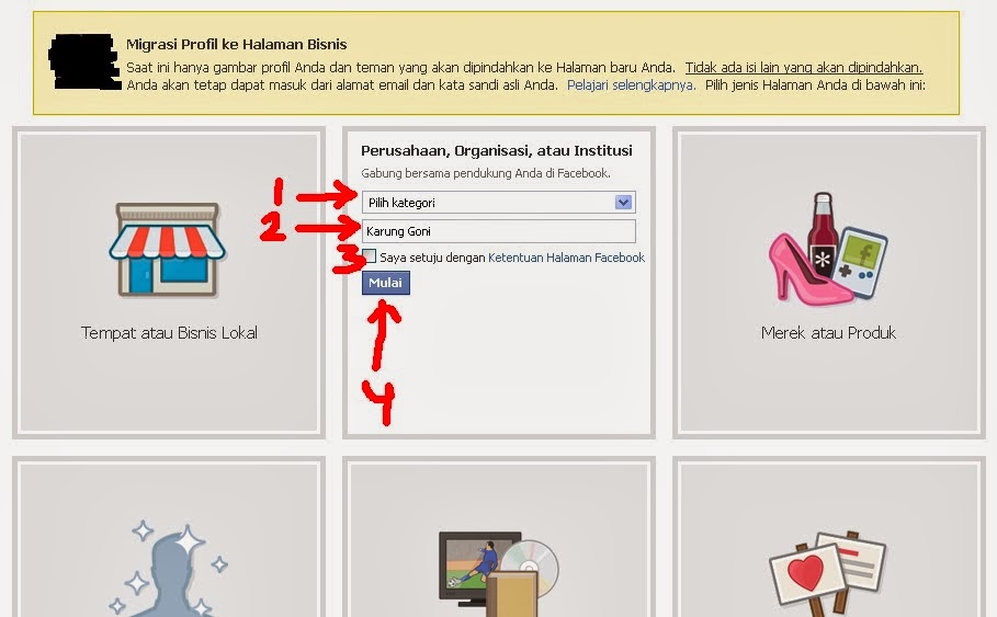 Membuat Akun Facebook Menjadi Halaman | cara merubah akun facebook menjadi halaman atau fanspage Membuat Akun Facebook Menjadi Halaman | cara merubah akun facebook menjadi halaman atau fanspage