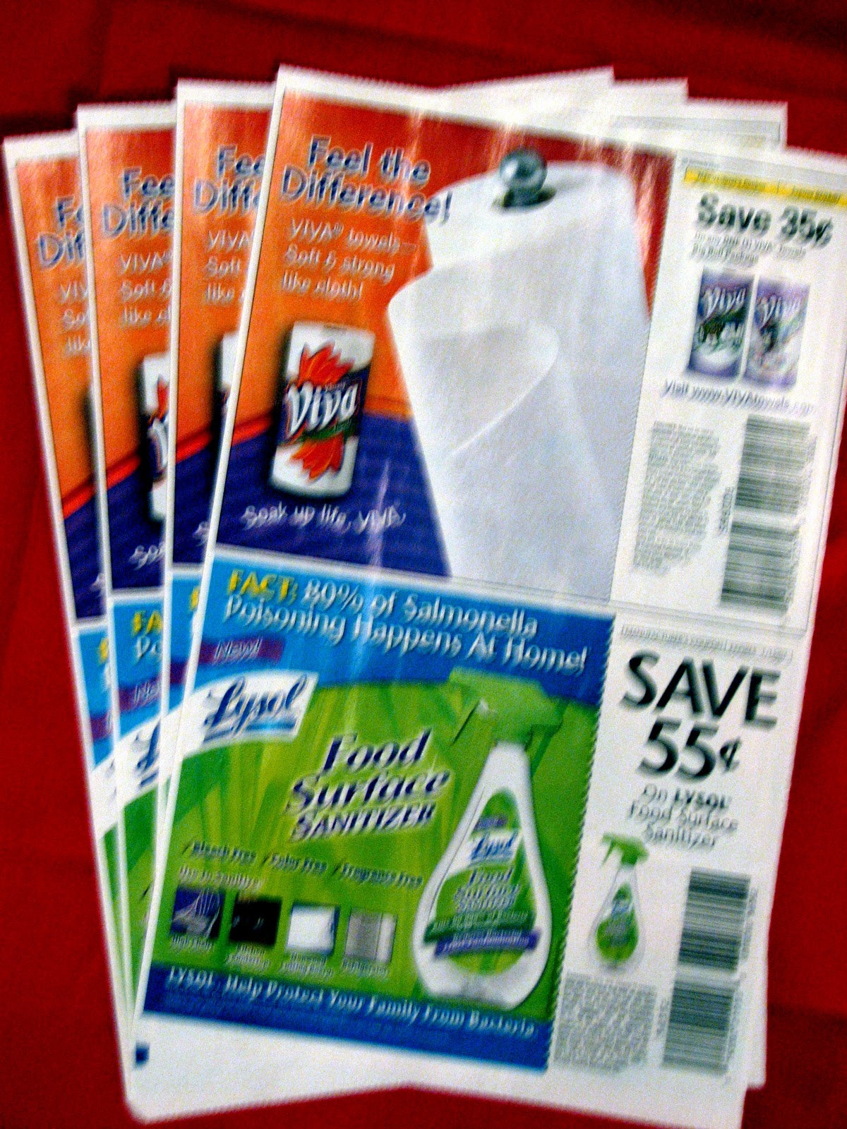 Extreme couponing stockpile picture