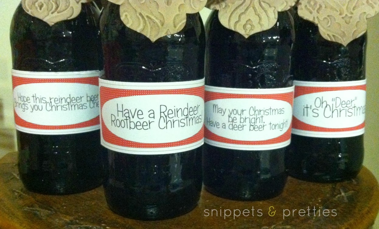 Snippets and Pretties Deer Beer
