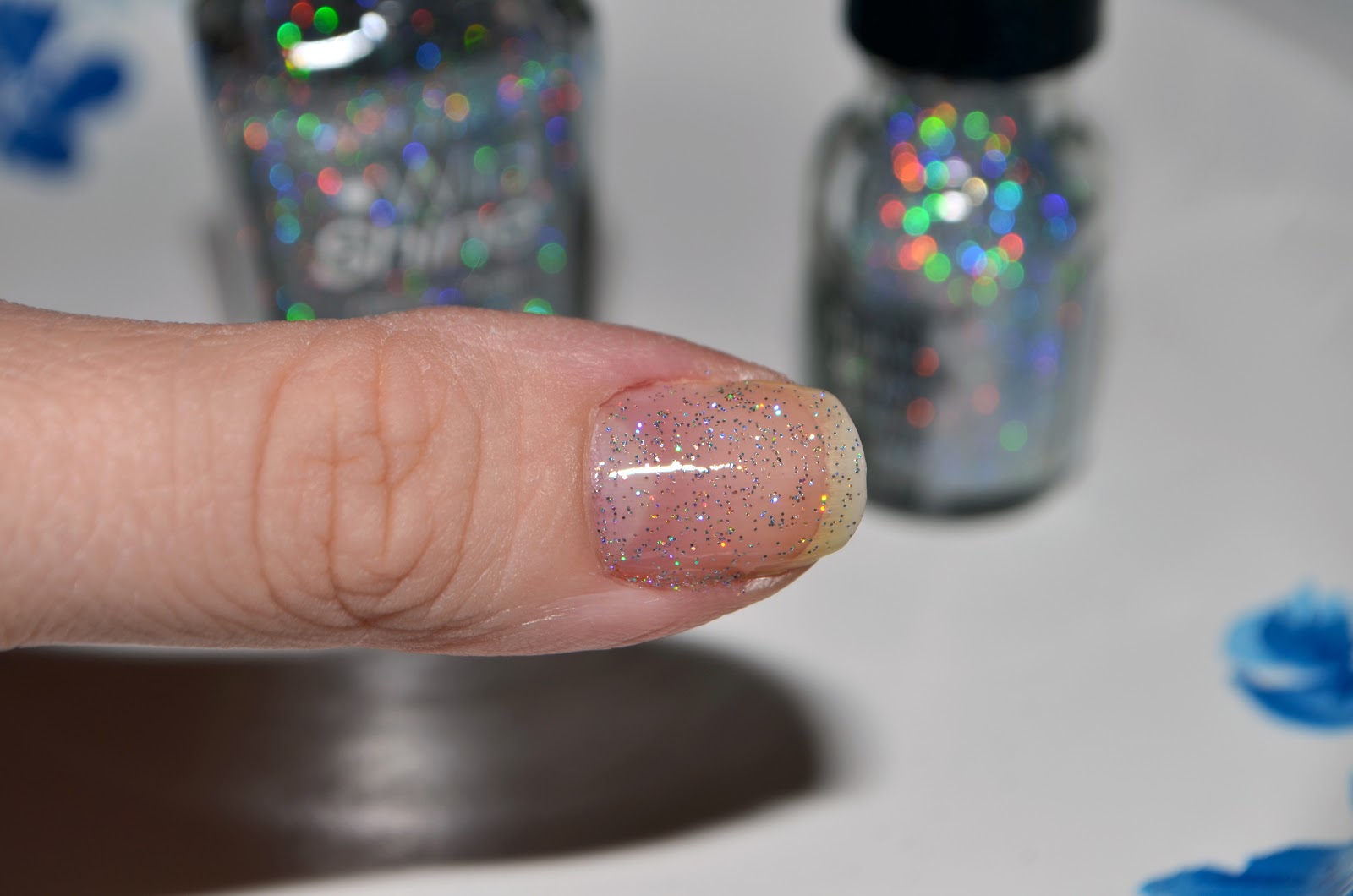 My Nail Polish Is Poppin' Make your own glitter polish!
