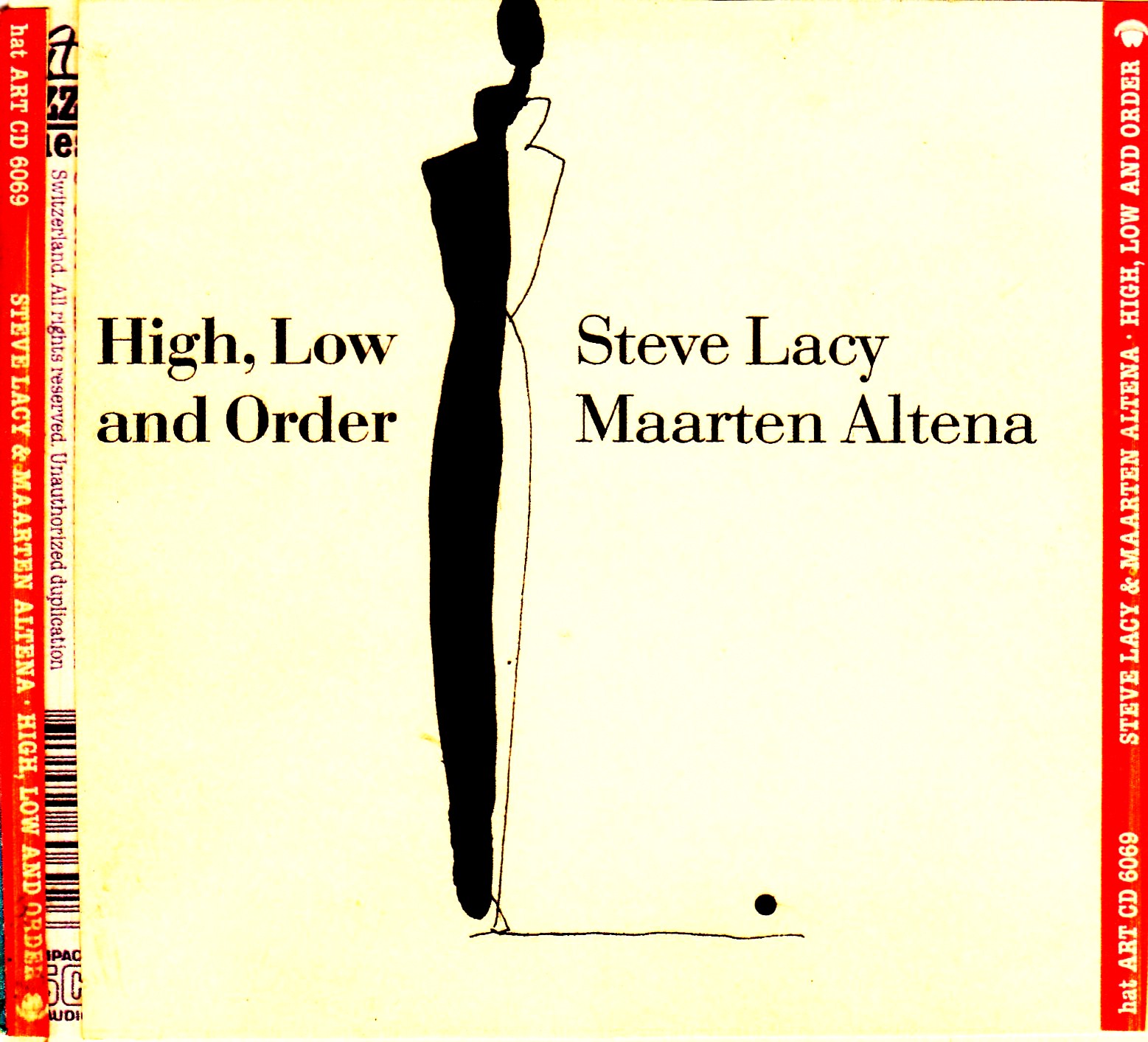 Steve Lacy Maarten van Regteren Altena High Low And Order Steve Lacy Maarten van Regteren Altena High Low And Order