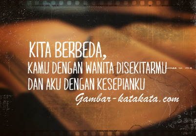 Gambar DP BBM Kata Kata Kesepian