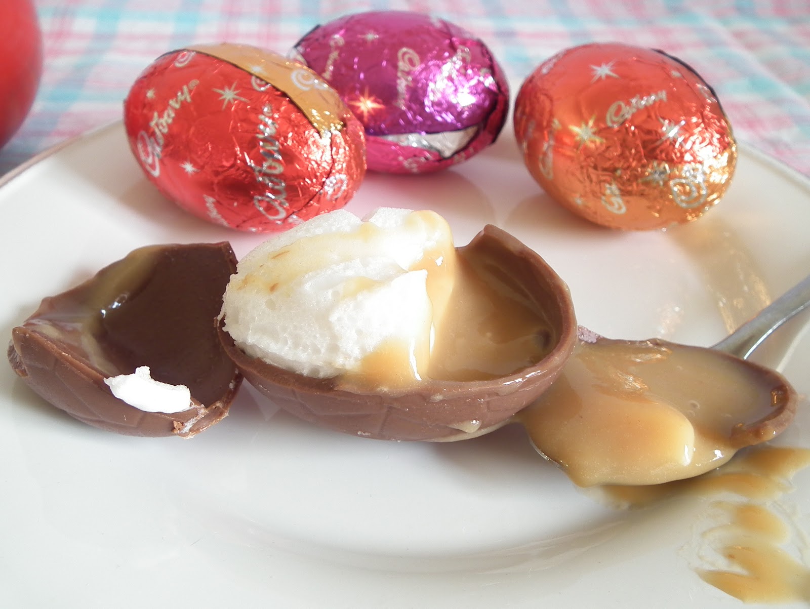 Sugabuttacream Caramel and Marshmallow filled Easter Eggs