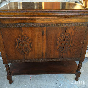 old gramophone cabinet