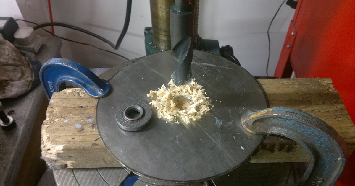 Pauls splitscreen van project How to make a metal shrinking disc