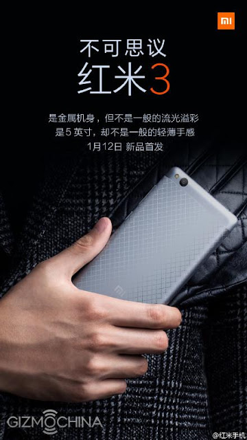 Xioami Redmi 3 akan dibekali chipset Snapdragon 616, prosesor octa-core 1,7 Ghz Xioami Redmi 3 akan dibekali chipset Snapdragon 616, prosesor octa-core 1,7 Ghz
