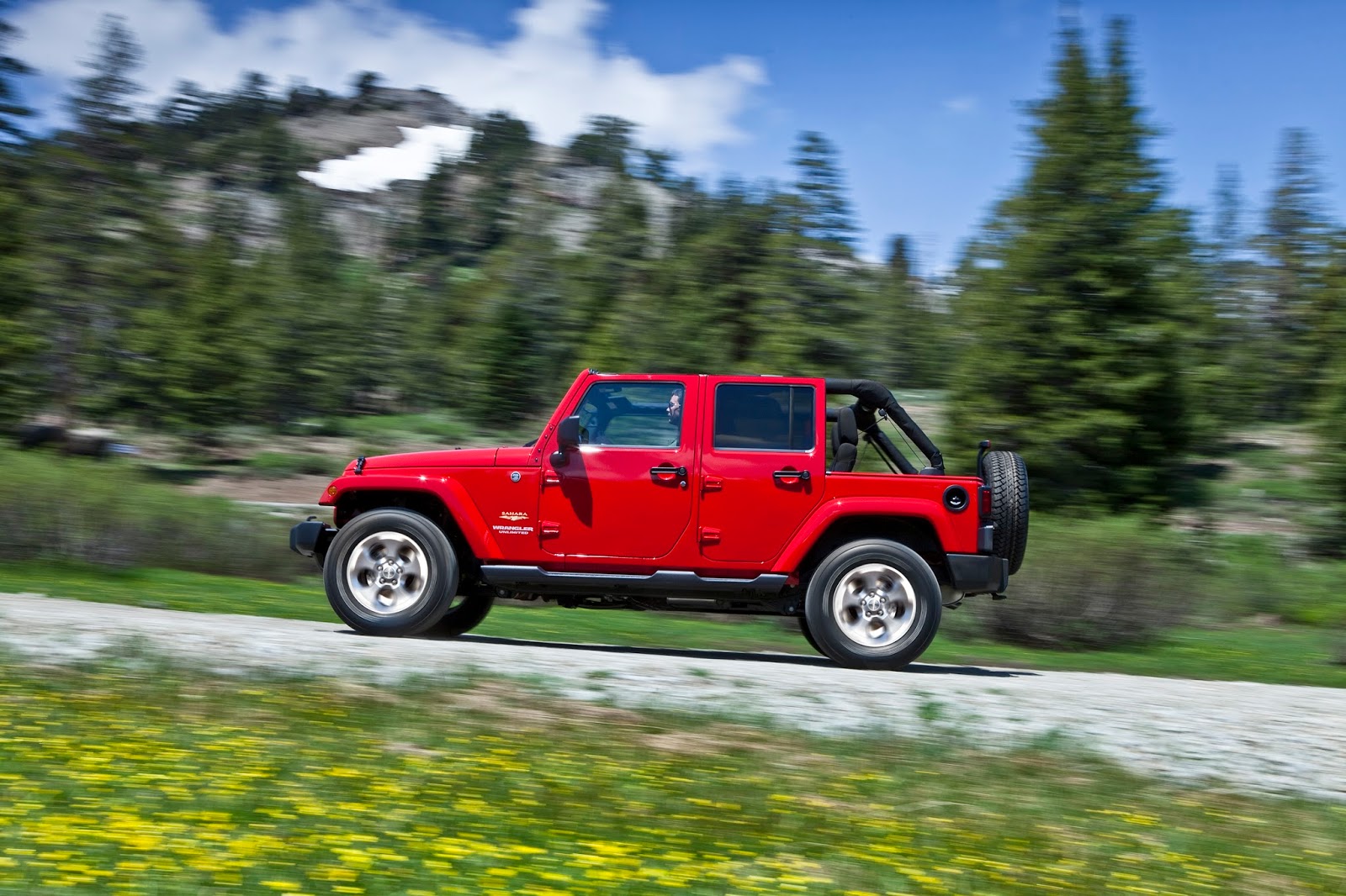 Wrangler Unlimited 2015 Jeep Wrangler Unlimited red topless