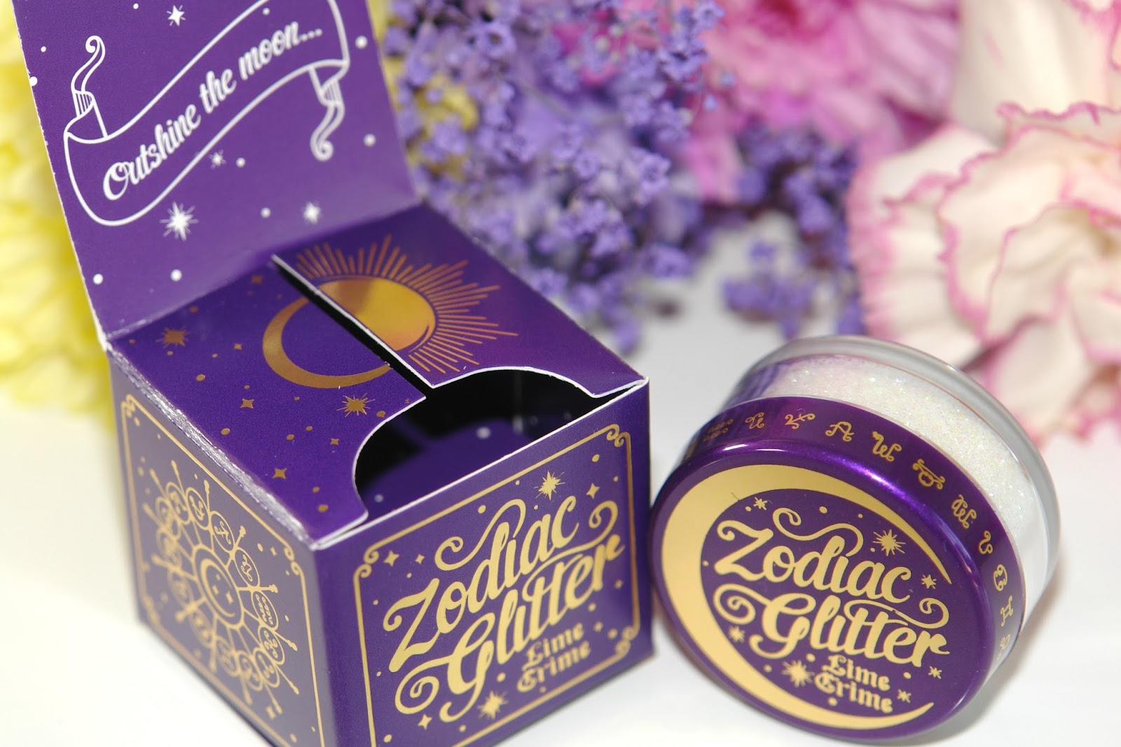 Lime Crime Zodiac Cosmetic Glitter in Gemini, galaxy, glitter, Lime Crime, make up, review, beauty, make up, top UK blog