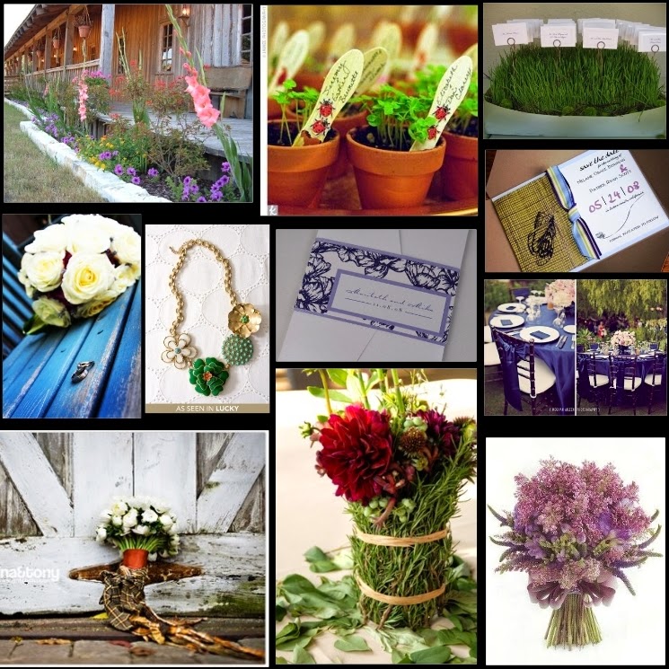 Garden Wedding Flower Favor