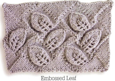 Knitting Leaf Pattern