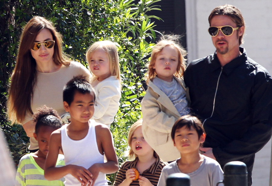 Miley Cyrus Hot: Angelina Jolie Family 2013
