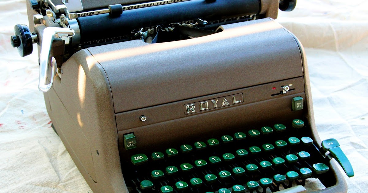 Daydreamer Press Typewriter Painting