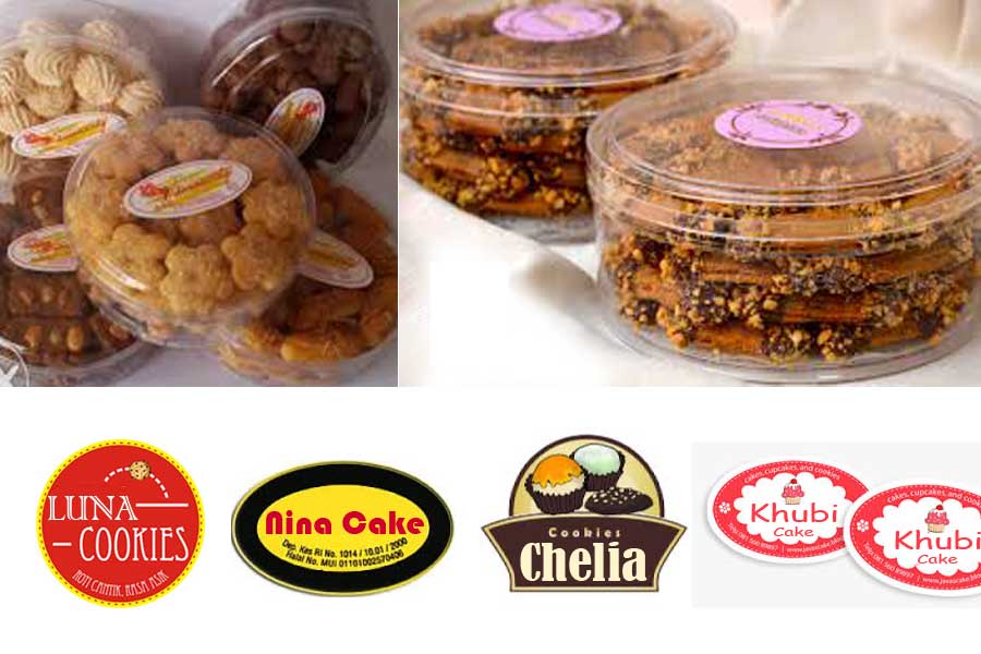 Contoh Label Kue Kering Lebaran Nusagates