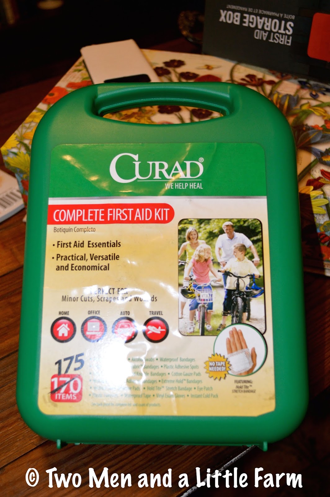 Two Men and a Little Farm WALL MOUNTED FIRST AID BOX