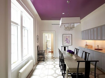 Decoración de Interiores con color Púrpura Morado