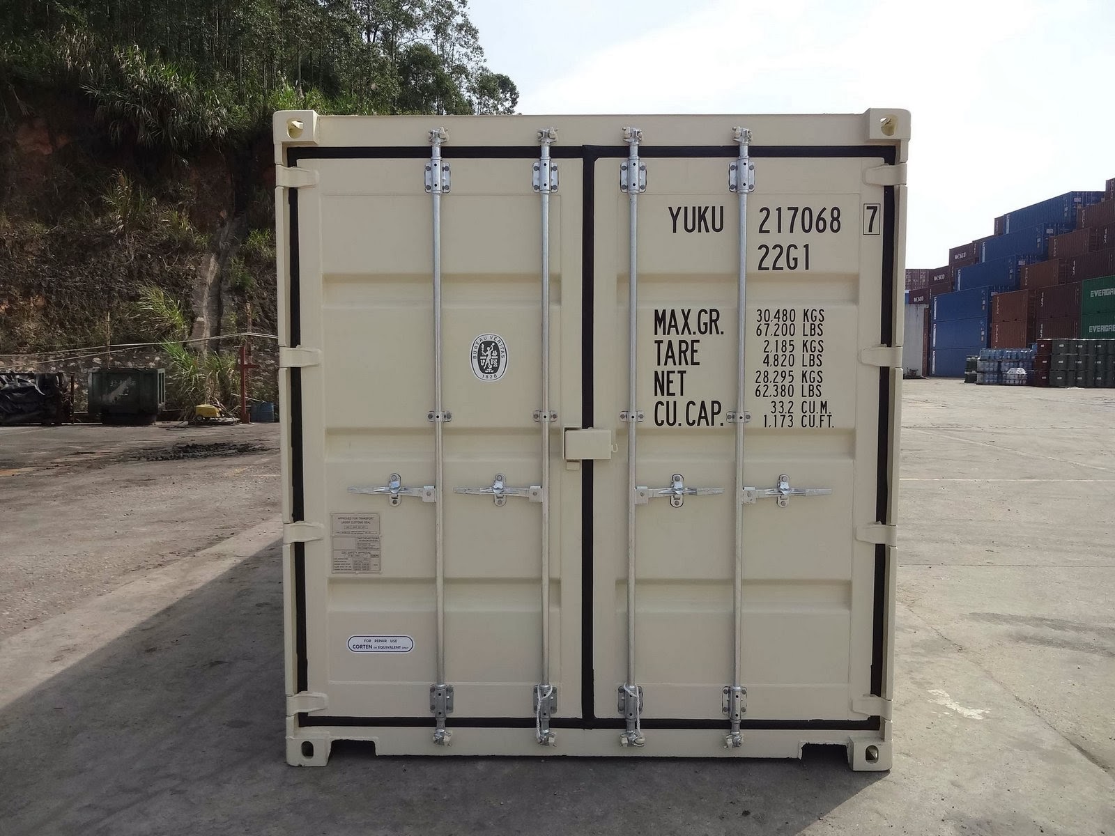 CONTAINER CHASSIS & PARTS Brand New Containers 20' for Shipping and