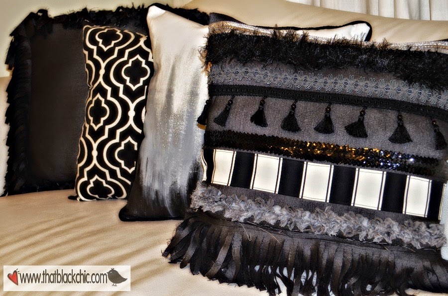 DIY Home Decor Pillow Talk! That Black Chic