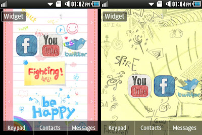 Samsung Corby Widgets