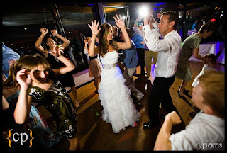 Time to dance at Kalani and Stephenie's wedding! Stephanie and Kalani dance at their wedding.