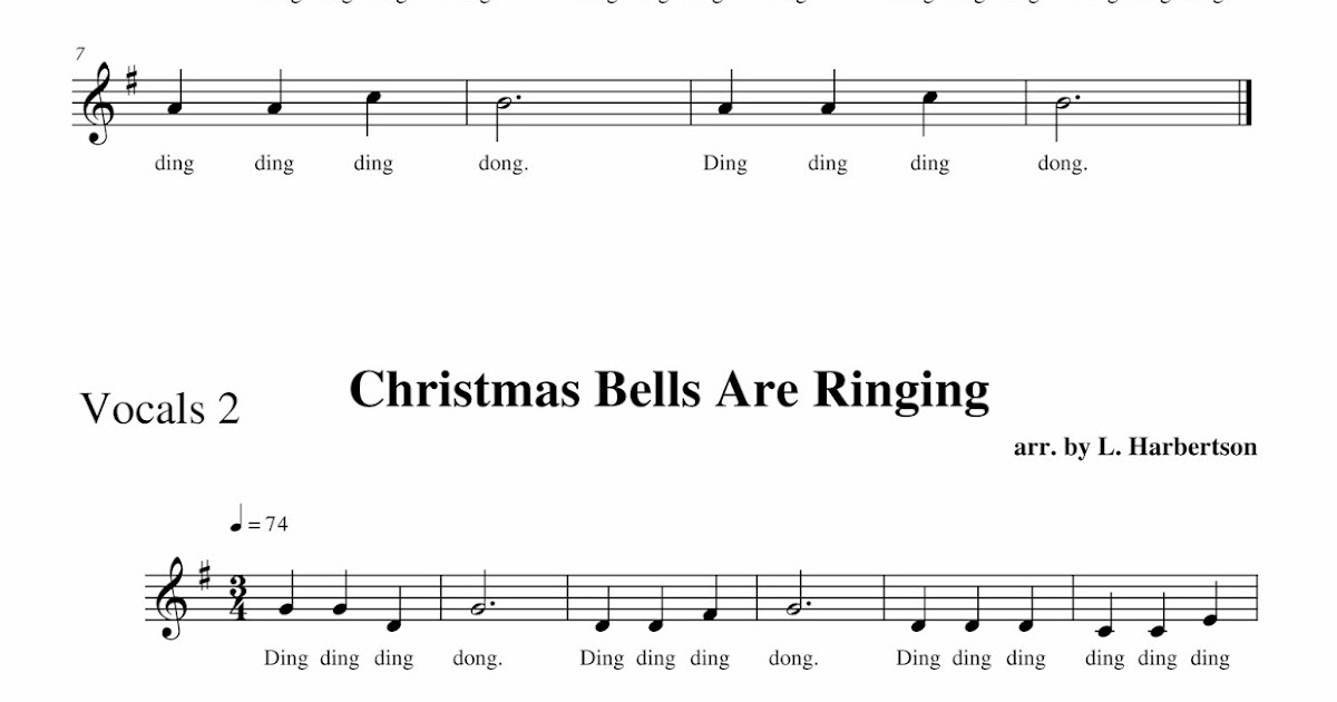 The Primary Music Leader Christmas Bells are Ringing Day 3