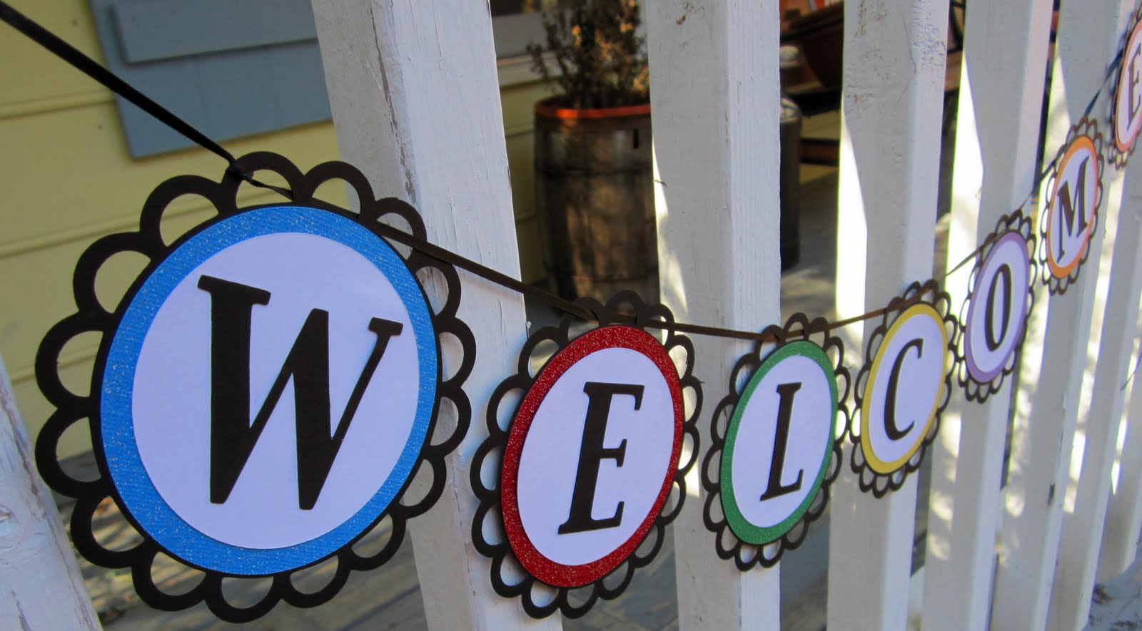 Missy Made It! Custom Handmade Banner.