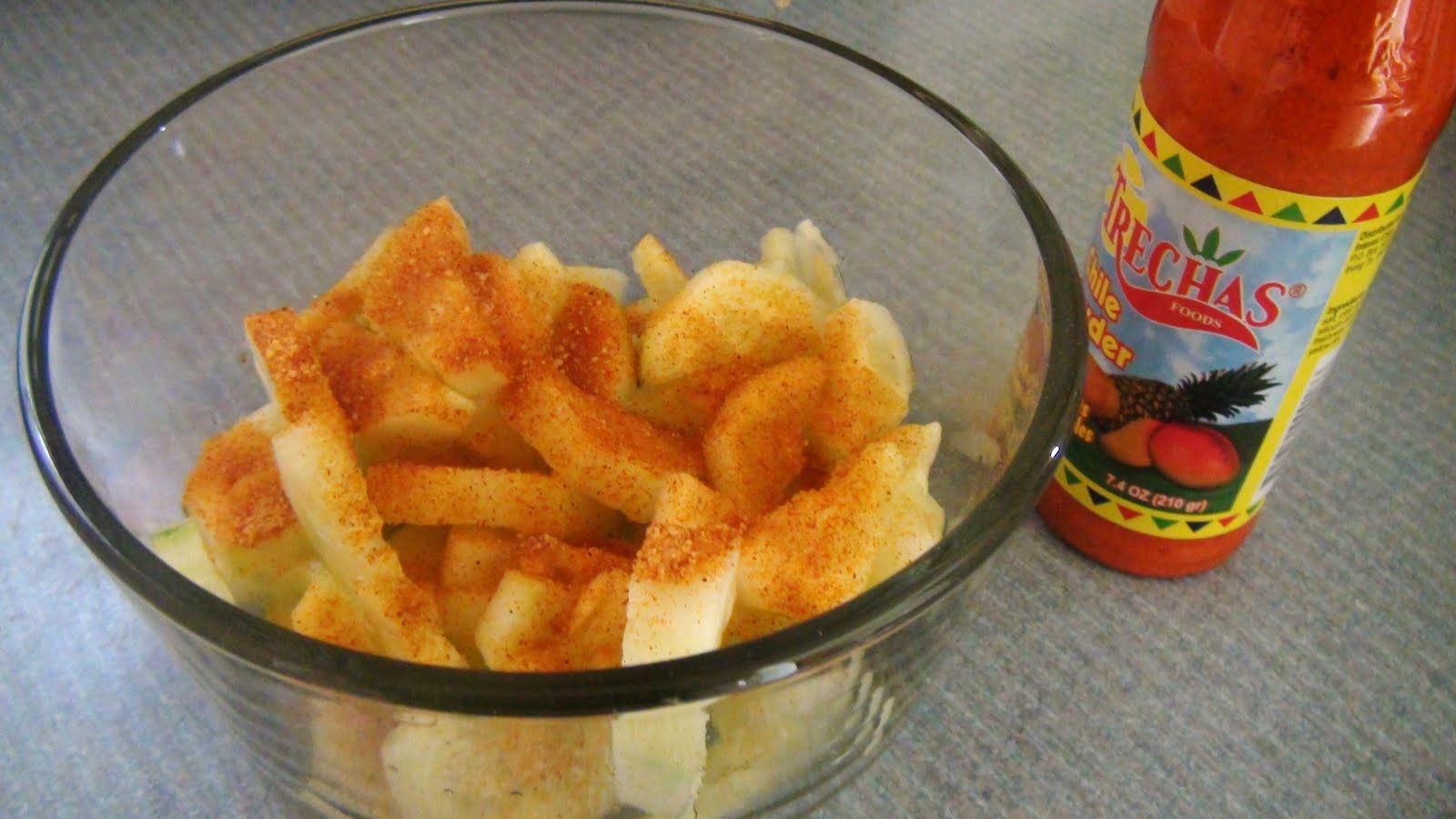 SCCASTANEDA My favorite treat Cucumbers with Lemon and Chile