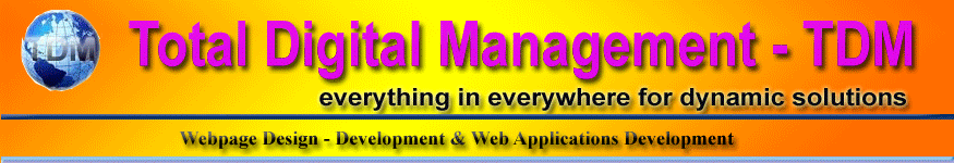 Total Digital Management, TDM