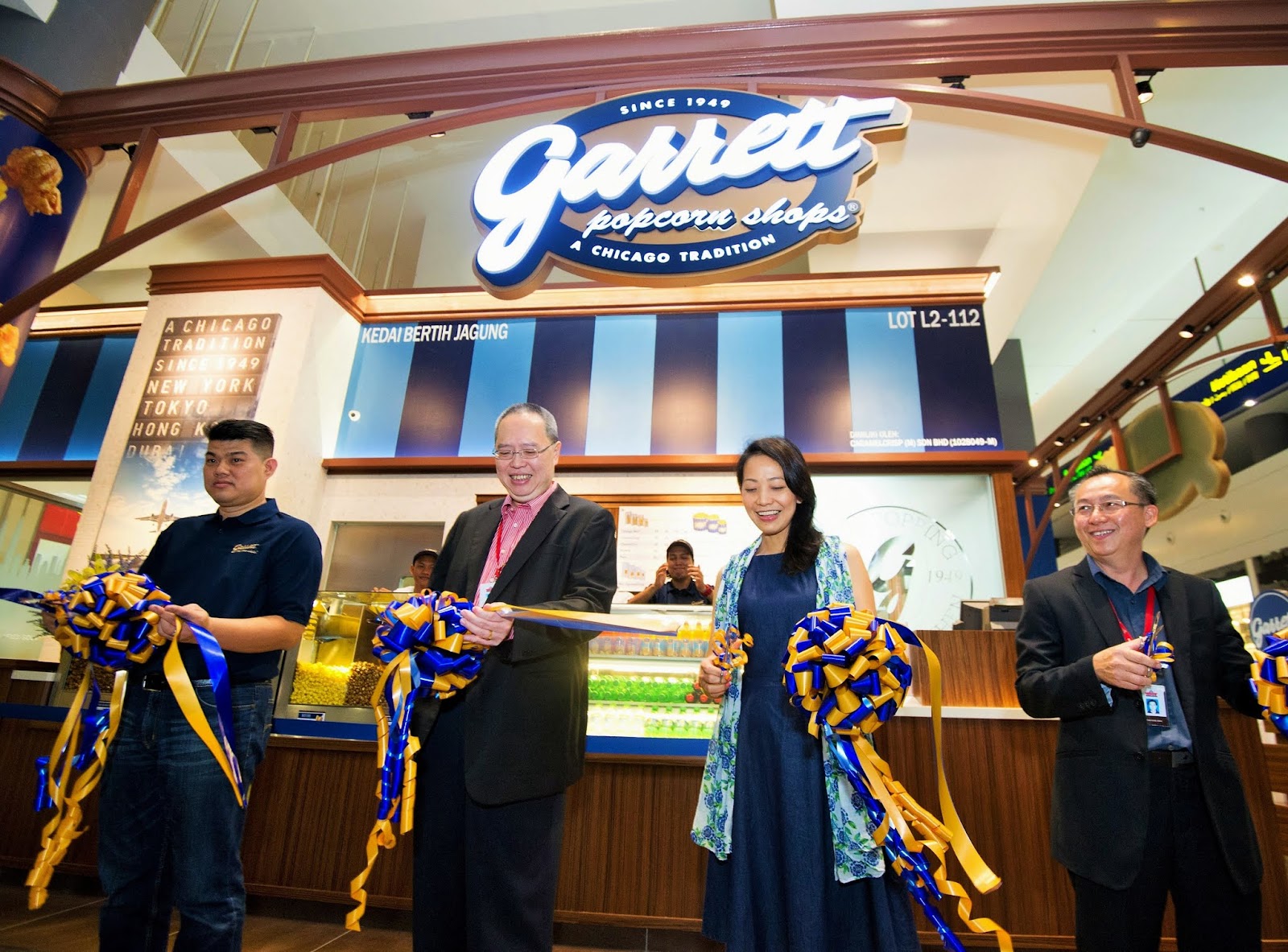 CHASING FOOD DREAMS Garrett Popcorn Shops Opens at GatewayKLIA2
