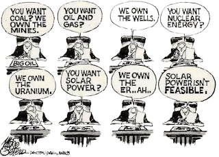 Cartoon on feasibility of energy sources