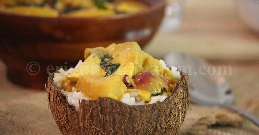 Erivum Puliyum Fish Curry with Raw Mangoes & Coconut Milk Mangaittu