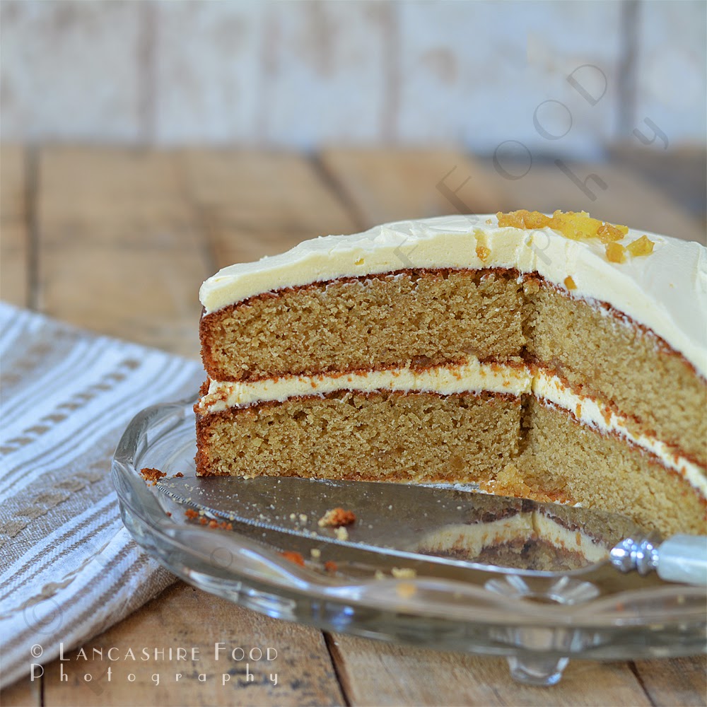 Lancashire Food Ginger Zinger cake gluten free and super easy
