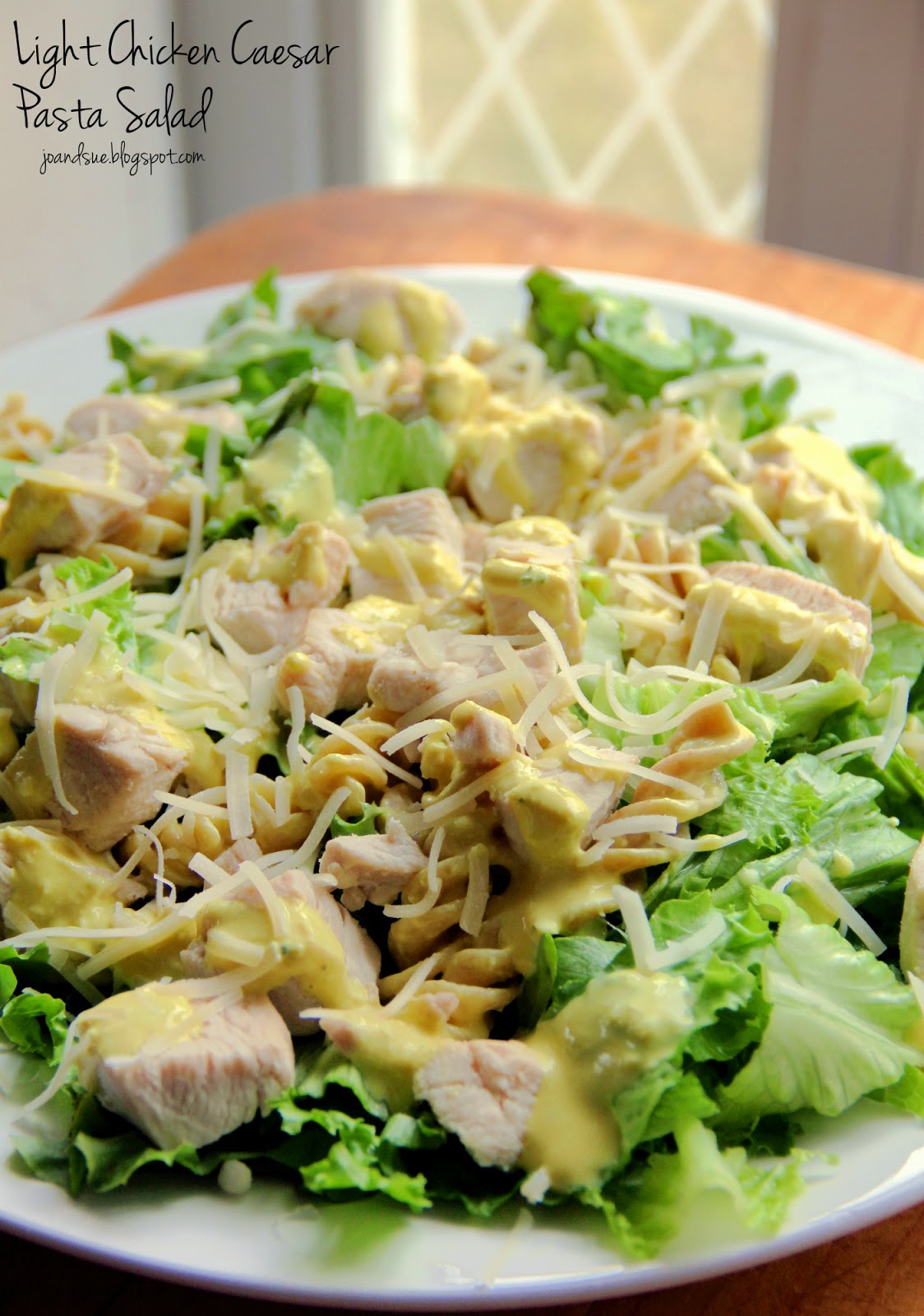 Jo and Sue Light Chicken Caesar Pasta Salad