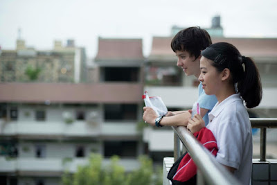 Image of Asa Butterfield and Jo Yang in A Brilliant Young Mind