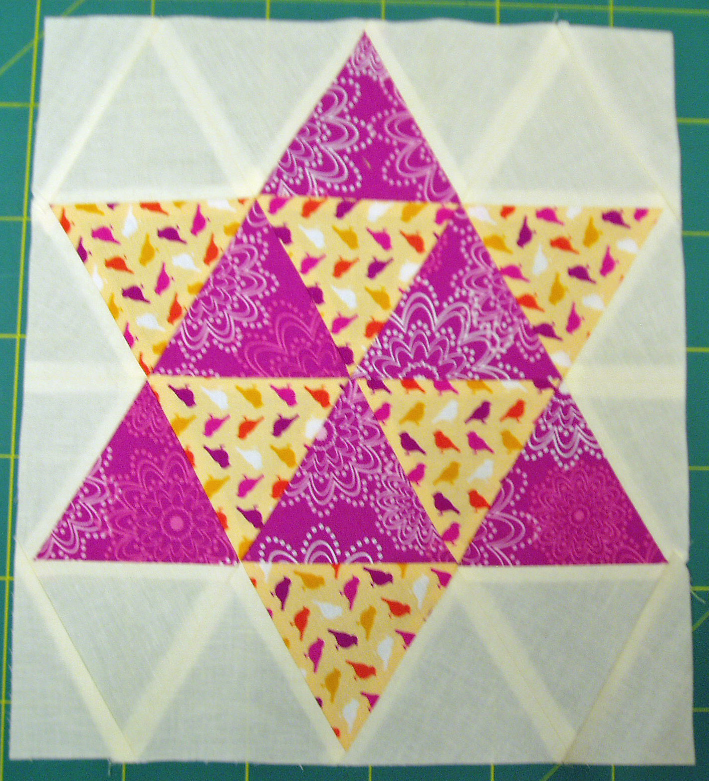 Patchwork de FUNKYPATCH Patchwork Star blocks.