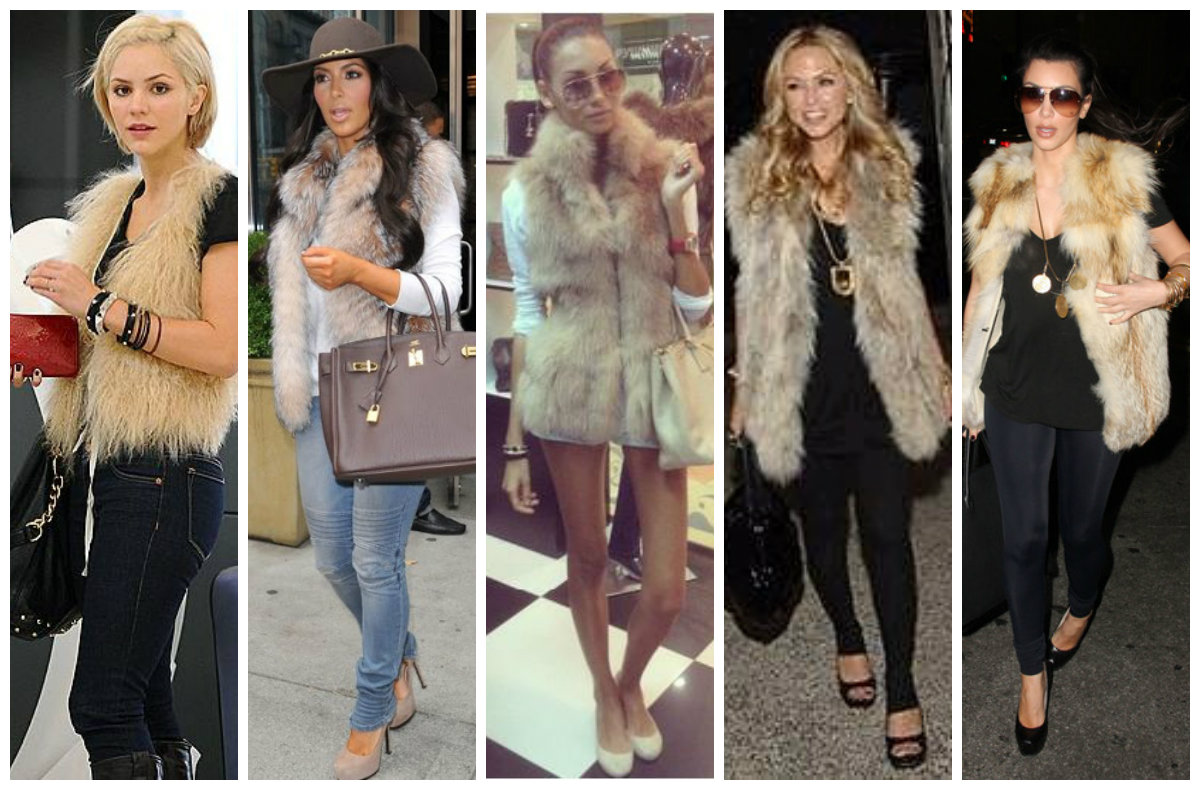 Guilty Fashion FAUX FUR VESTS STYLE OFF