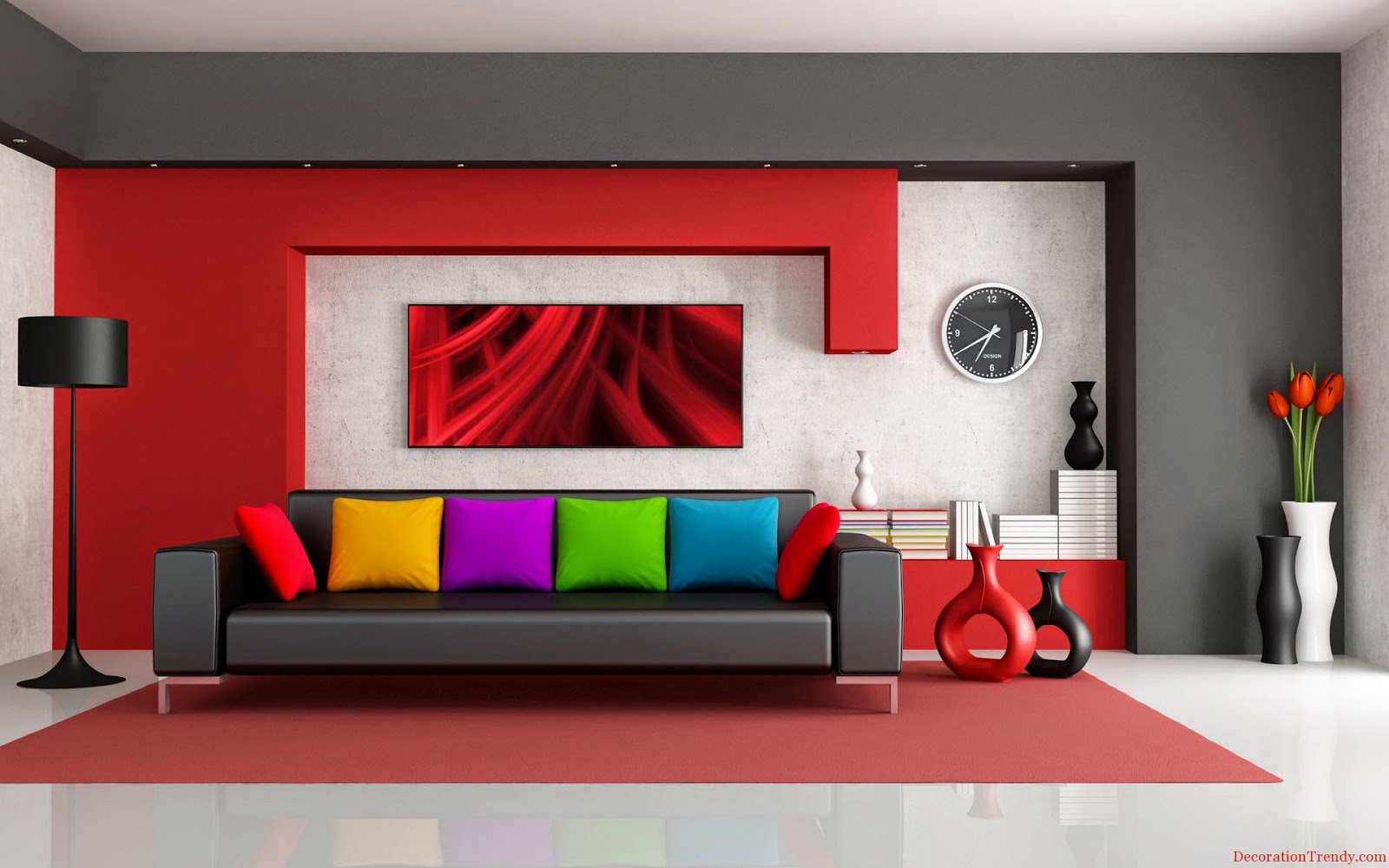 Conseils déco et relooking — salon 2014 : idées de conception modernes