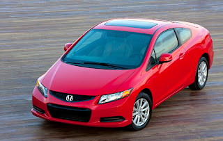 2012 Honda Civic red