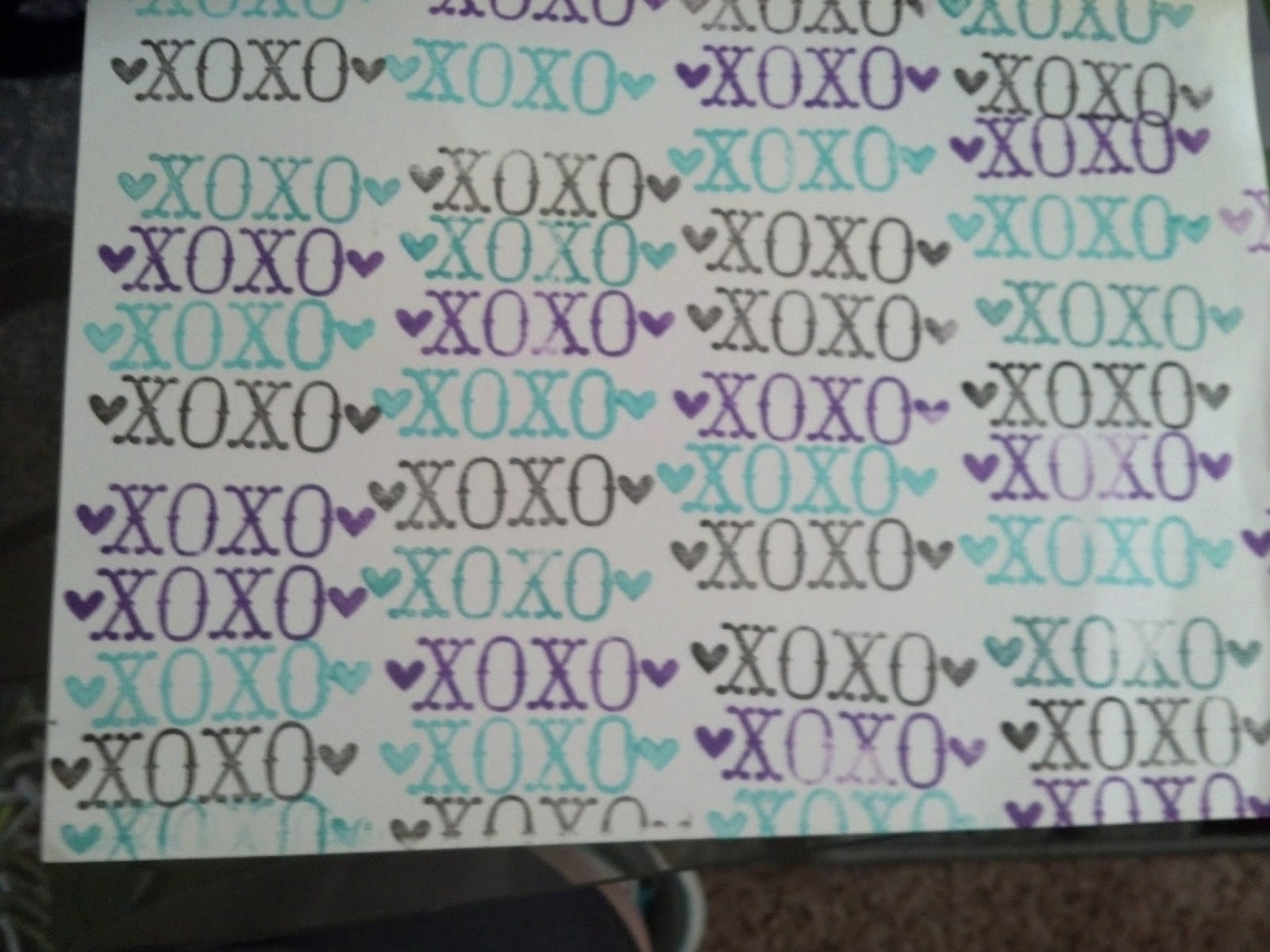 Hearts & Crafts Glitter Bomb Letters